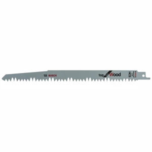 Bosch Top For Wood S1531L Reciprocating Saw Blades 240mm, Pack of 5